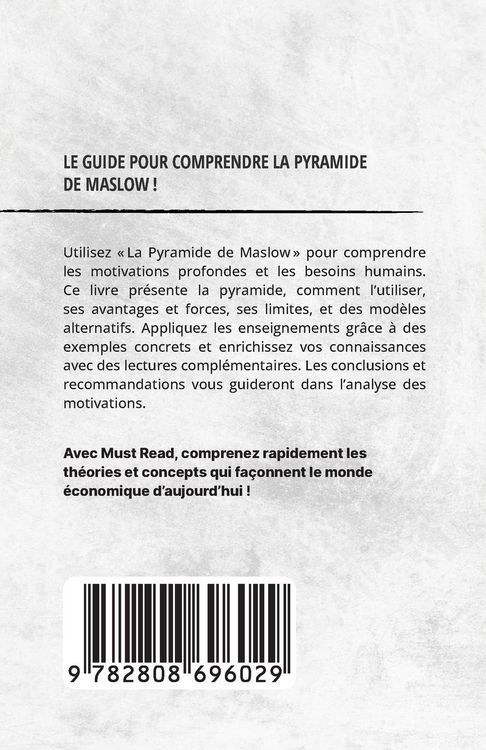 Produktbild: La Pyramide De Maslow