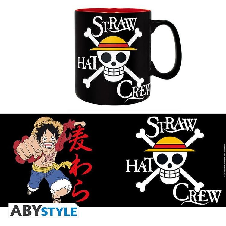 Produktbild: ONE PIECE - Mug - 460 ml - Luffy & Skull - cardboard box