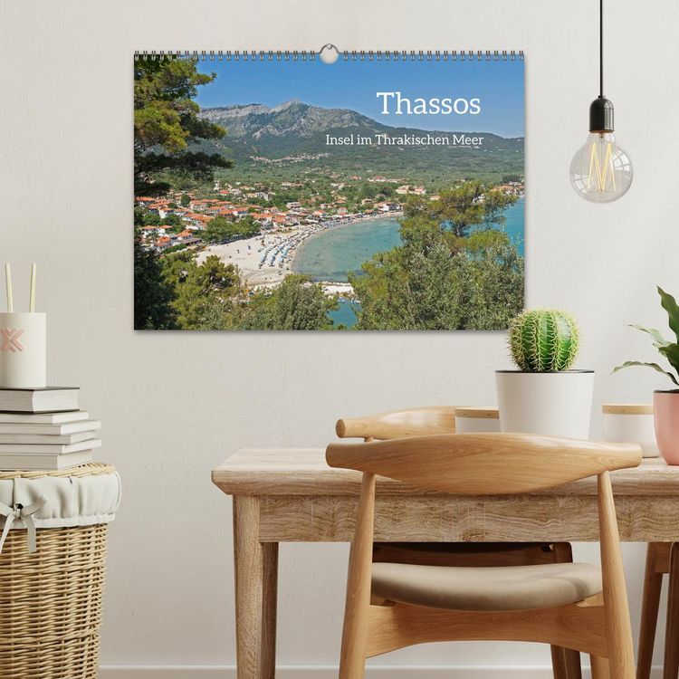Produktbild: Thassos - Insel im Thrakischen Meer (Wandkalender 2026 DIN A3 quer), CALVENDO Monatskalender