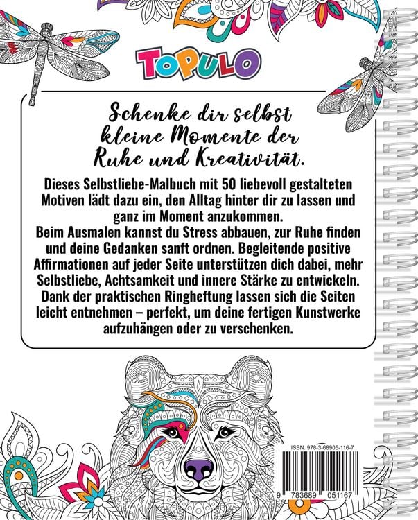 Produktbild: Ich sage JA zu mir! Mandala Selbstliebe-Malbuch f&uuml;r Erwachsene