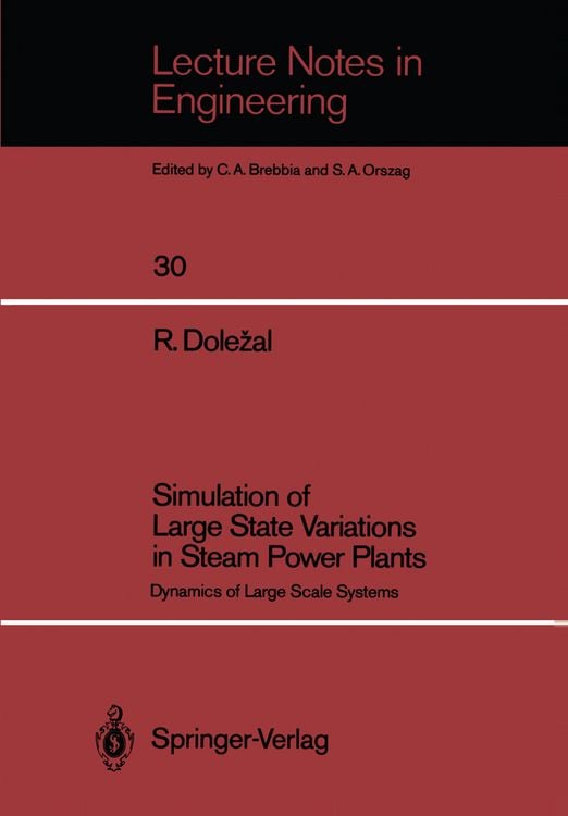 Produktbild: Simulation of Large State Variations in Steam Power Plants