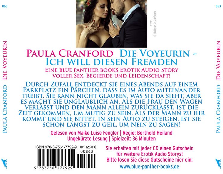 Produktbild: Die Voyeurin - Ich will diesen Fremden | Erotik Audio Story | Erotisches Hörbuch Audio-CD