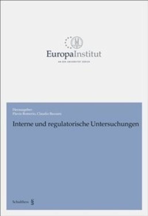 Bild vom Artikel Interne und regulatorische Untersuchungen vom Autor Claudio Bazzani