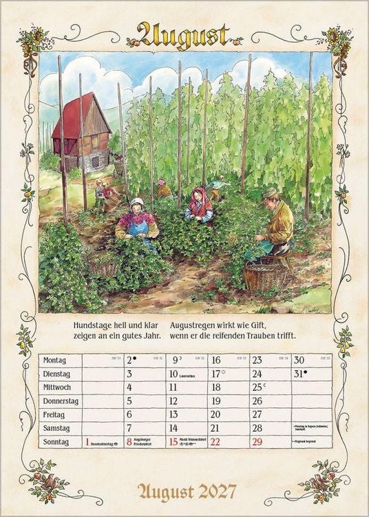 Produktbild: Bauernkalender 2027