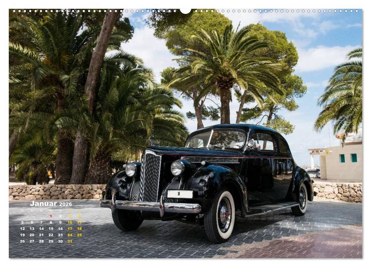 Produktbild: Classic Autos (hochwertiger Premium Wandkalender 2026 DIN A2 quer), Kunstdruck in Hochglanz
