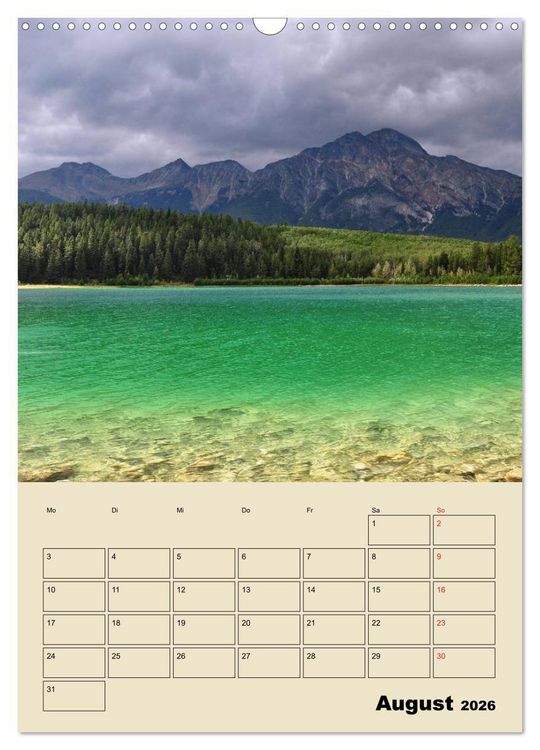 Produktbild: Kanadas gro&szlig;e Seen / Planer (Wandkalender 2026 DIN A3 hoch), CALVENDO Monatskalender