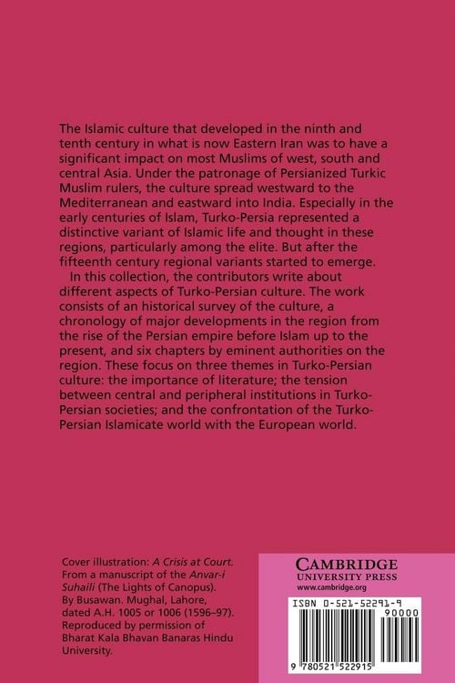 Produktbild: Turko-Persia in Historical Perspective