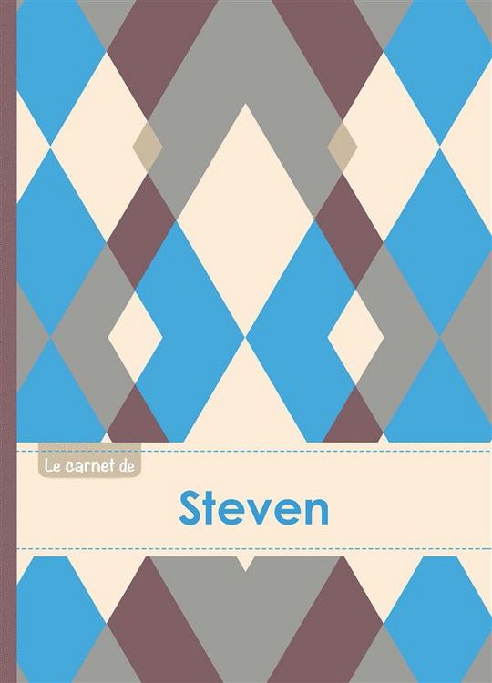 Produktbild: Le carnet de steven lignes, 96p,