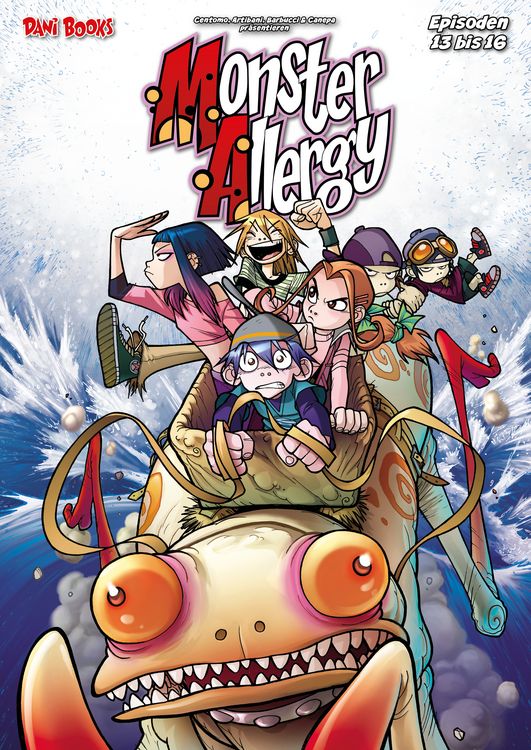 Produktbild: Monster Allergy - Die monsterm&auml;&szlig;ige Gesamtausgabe 4: Episoden 13 bis 16