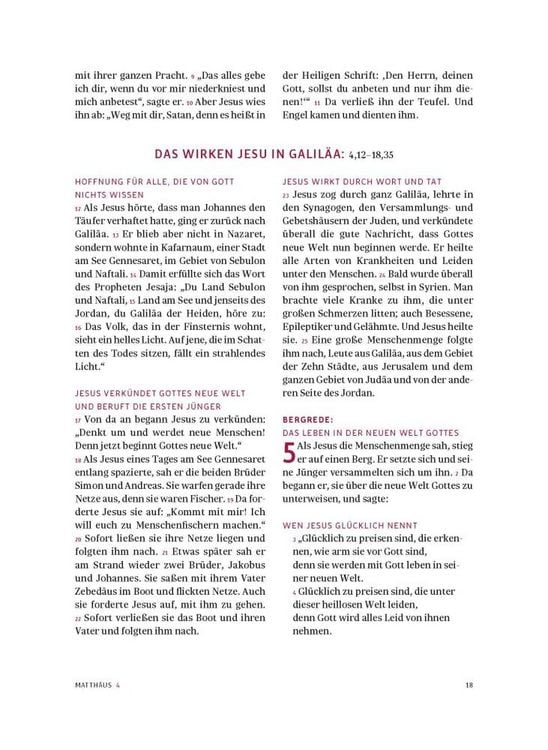 Produktbild: Das neue Testament. &Uuml;bertragen in die Sprache unserer Zeit. Blaue Ausgabe