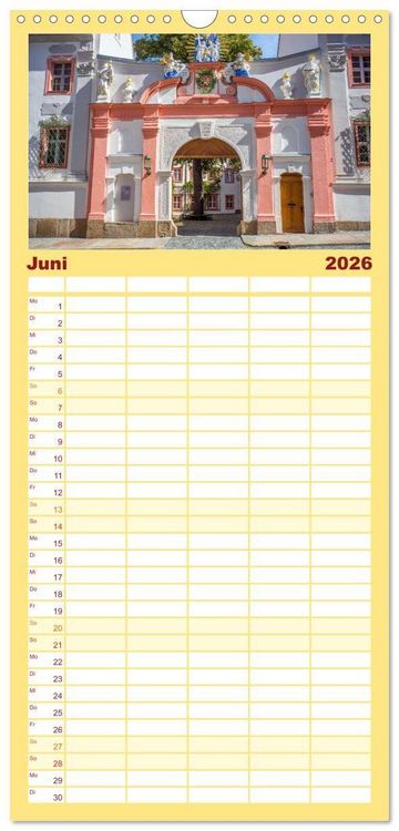 Produktbild: Familienplaner 2026 - Bautzen - Sorbisches Zentrum in der Oberlausitz mit 5 Spalten (Wandkalender, 21 x 45 cm) CALVENDO