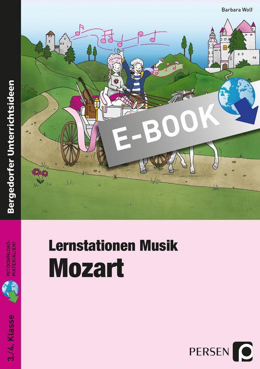 Produktbild: Lernstationen Musik: Mozart