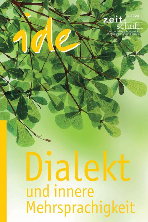Produktbild: Dialekt und innere Mehrsprachigkeit