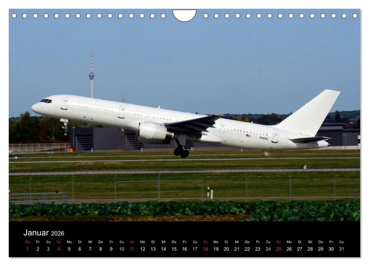 Produktbild: Milit&auml;r - Flugzeuge (Wandkalender 2026 DIN A4 quer), CALVENDO Monatskalender