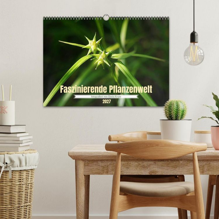 Produktbild: Faszinierende Pflanzenwelt (Wandkalender 2027 DIN A3 quer), CALVENDO Monatskalender
