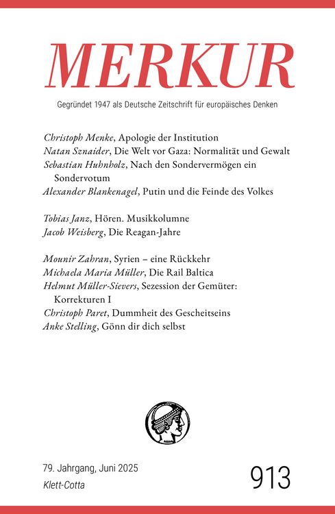 Produktbild: MERKUR 6/2025, Jg.79