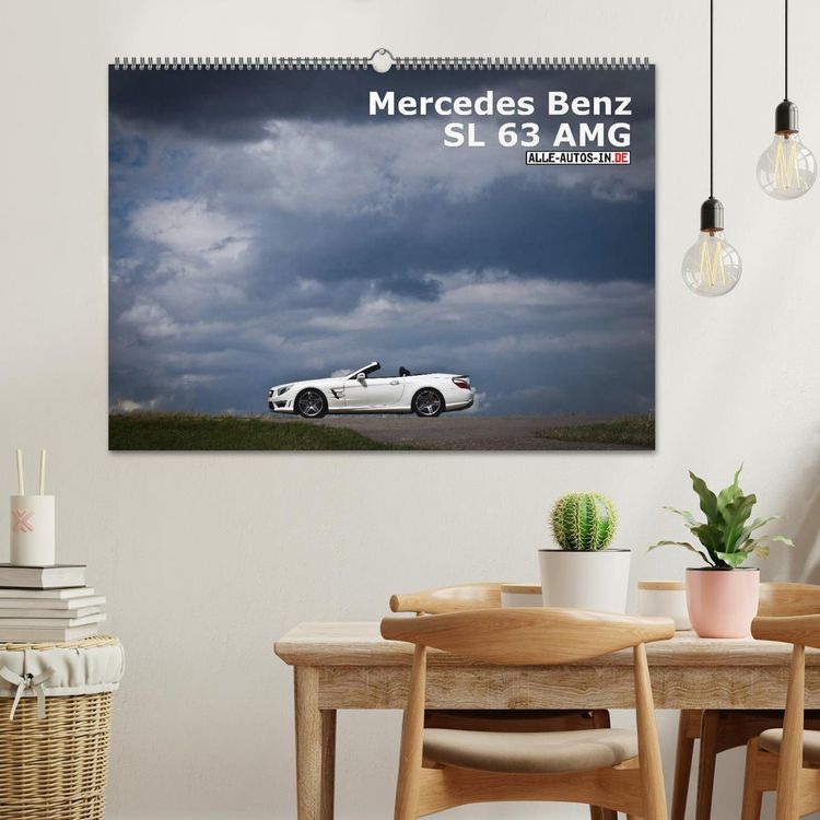 Produktbild: Mercedes-Benz SL 63 AMG (Wandkalender 2026 DIN A2 quer), CALVENDO Monatskalender