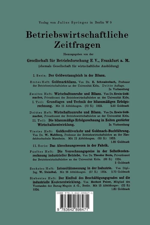 Produktbild: Mathematisch-graphische Untersuchungen &uuml;ber die Rentabilit&auml;tsverh&auml;ltnisse des Fabrikbetriebes