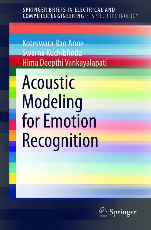 Produktbild: Acoustic Modeling for Emotion Recognition
