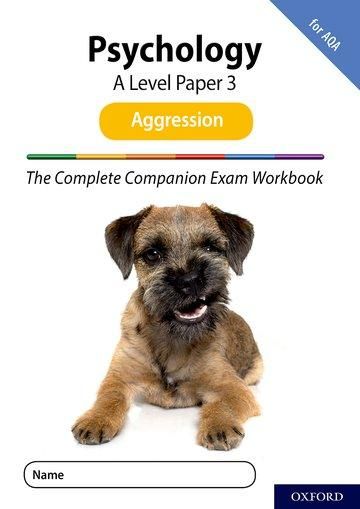 Produktbild: The Complete Companions for AQA Fourth Edition: 16-18: AQA Psychology A Level: Paper 3 Exam Workbook: Aggression