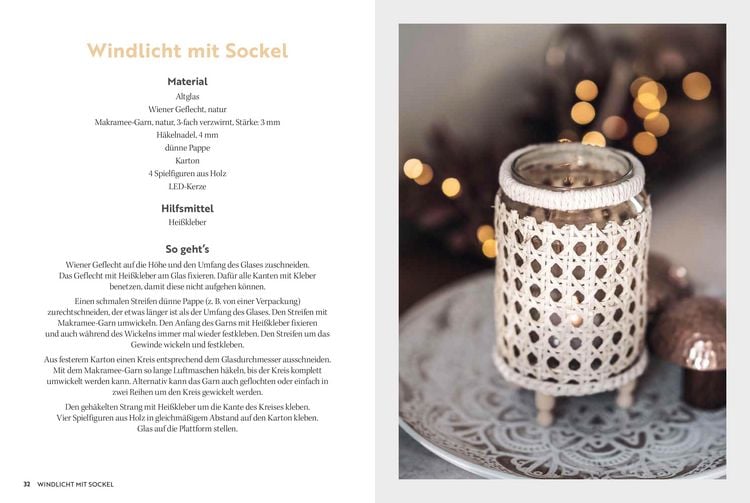 Skandinavische Lichterweihnacht