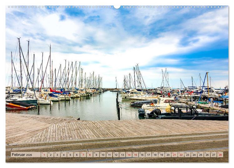 Produktbild: Ostseeb&auml;der an der L&uuml;becker Bucht (Wandkalender 2026 DIN A2 quer), CALVENDO Monatskalender