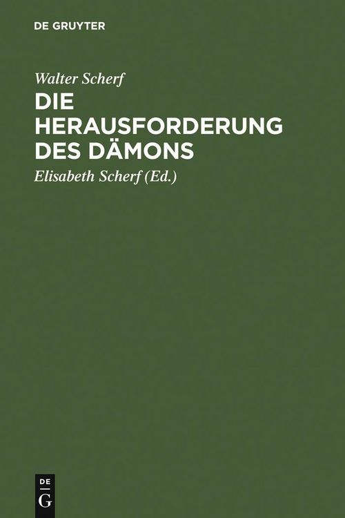 Produktbild: Die Herausforderung des D&auml;mons
