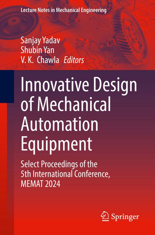 Produktbild: Innovative Design of Mechanical Automation Equipment