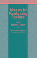 Produktbild: Kaplan, R: Measures for Manufacturing Excellence