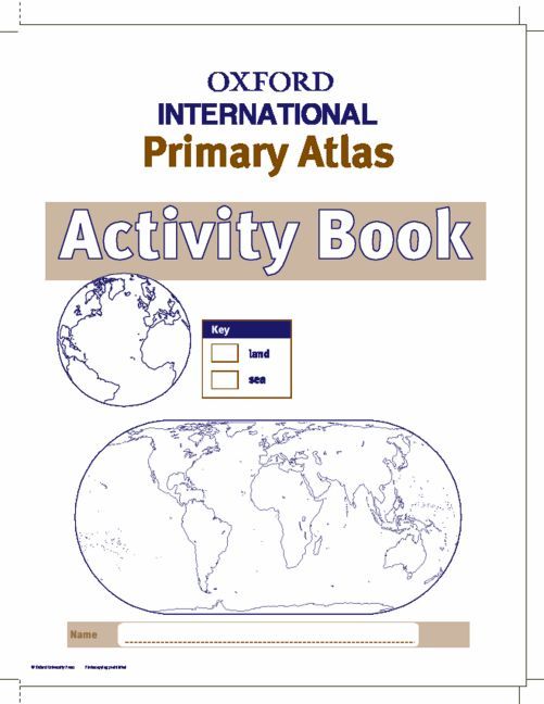Produktbild: Oxford International Primary Atlas Activity Book
