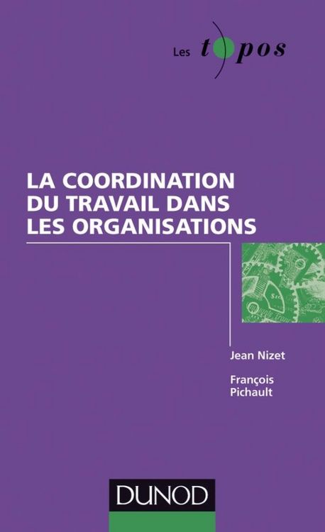 Produktbild: Topos Coordination du Travail
