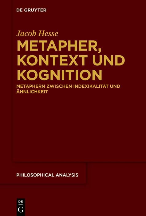 Produktbild: Metapher, Kontext und Kognition