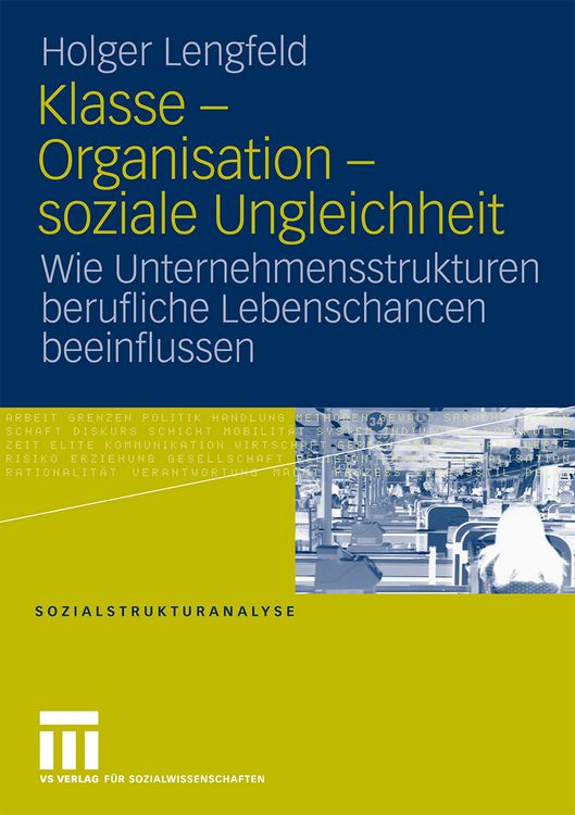 Produktbild: Klasse - Organisation - soziale Ungleichheit