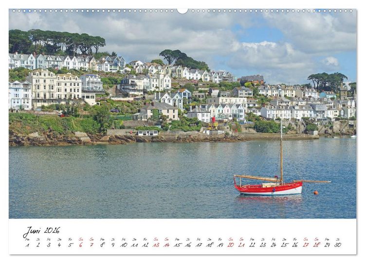Produktbild: Cornwall. Der malerische S&uuml;dwesten Englands (Wandkalender 2026 DIN A2 quer), CALVENDO Monatskalender