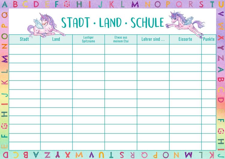 Produktbild: Meine superschlaue Einhorn Schulstart-Box (Einhorn-Paradies)