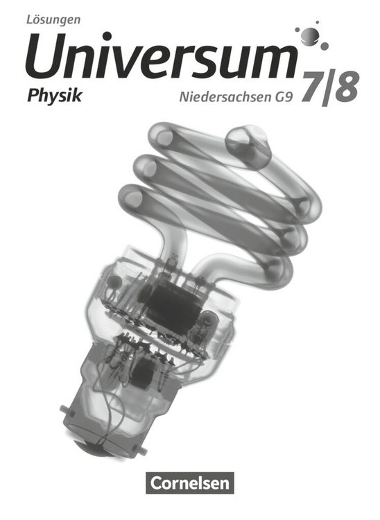 Produktbild: Universum Physik - Sekundarstufe I - Niedersachsen G9 - 7./8. Schuljahr
