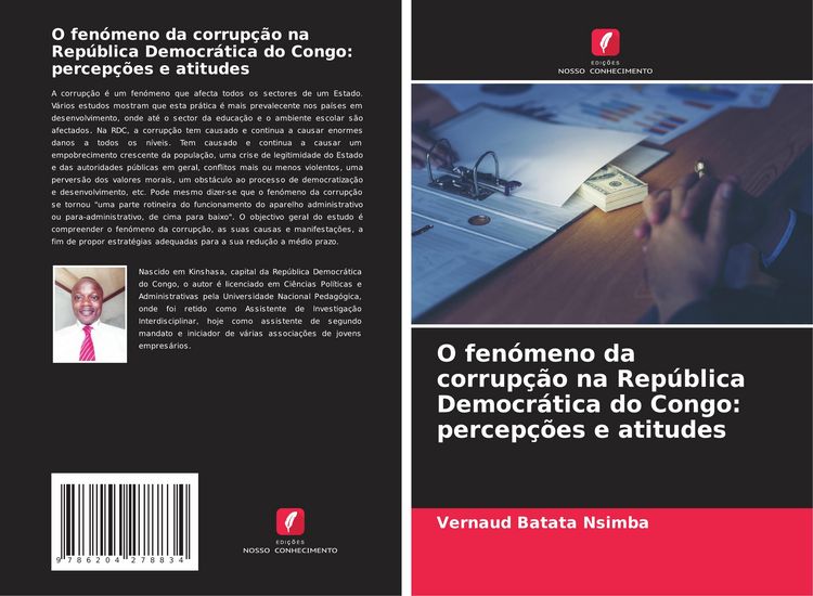 Produktbild: O fen&oacute;meno da corrup&ccedil;&atilde;o na Rep&uacute;blica Democr&aacute;tica do Congo: percep&ccedil;&otilde;es e atitudes