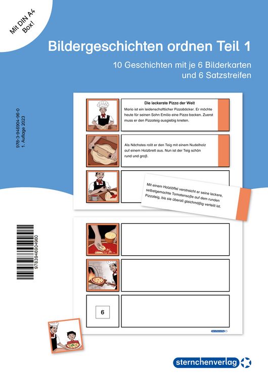 Produktbild: Bildergeschichten ordnen &ndash; Teil 1 Sch&uuml;lerarbeitsmaterial f&uuml;r die 2. bis 3. Klasse