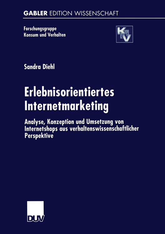 Produktbild: Erlebnisorientiertes Internetmarketing
