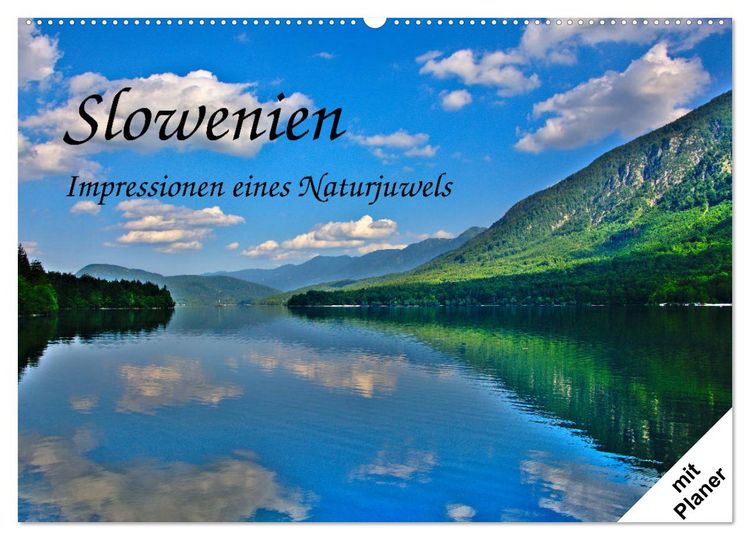 Produktbild: Slowenien - Impressionen eines Naturjuwels (Wandkalender 2026 DIN A2 quer), CALVENDO Monatskalender