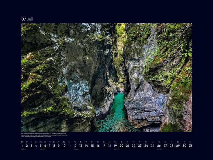 Produktbild: Faszinierende Alpen - KUNTH Wandkalender 2027