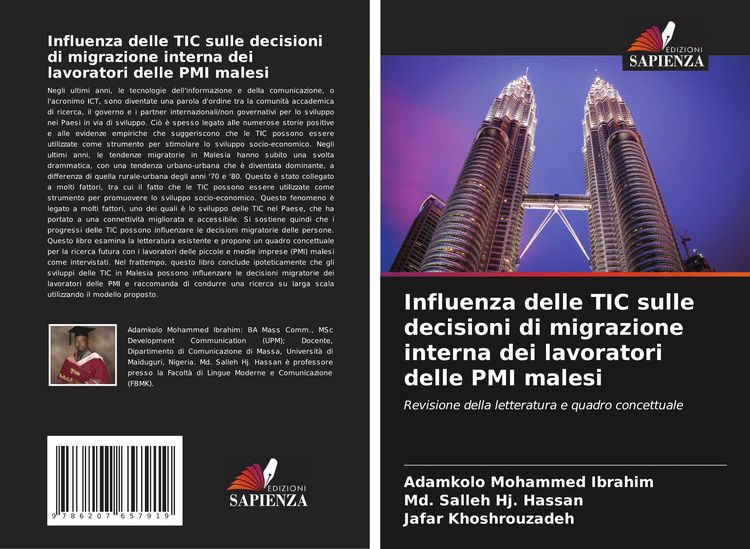 Produktbild: Influenza delle TIC sulle decisioni di migrazione interna dei lavoratori delle PMI malesi