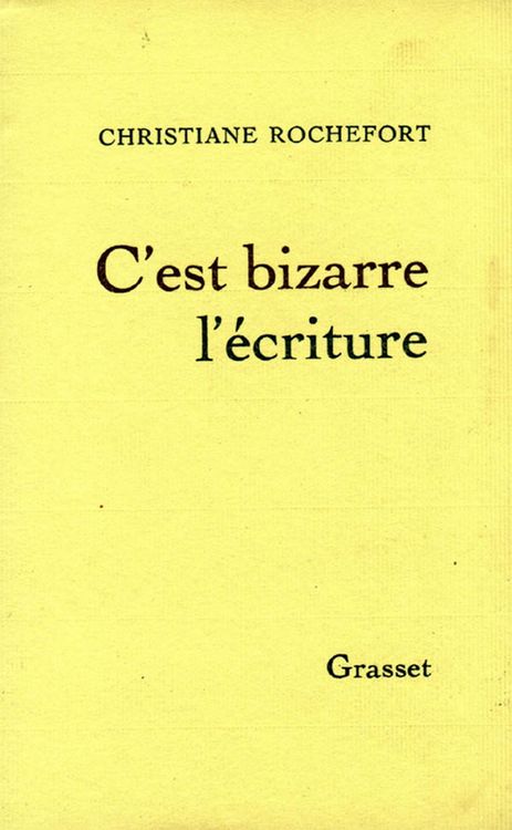 Produktbild: C'est bizarre l'&eacute;criture