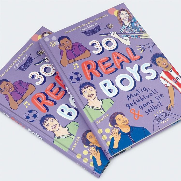 Produktbild: 30 Real Boys - mutig, gef&uuml;hlvoll und ganz sie selbst