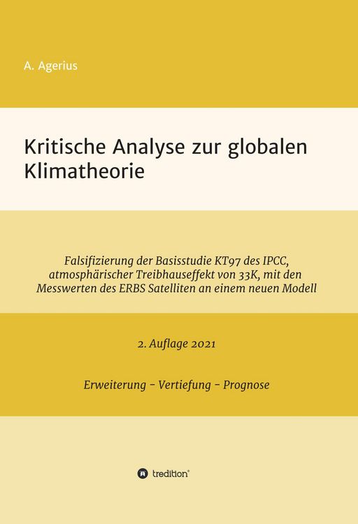 Produktbild: Kritische Analyse zur globalen Klimatheorie