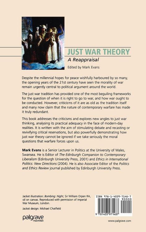 Produktbild: Just War Theory