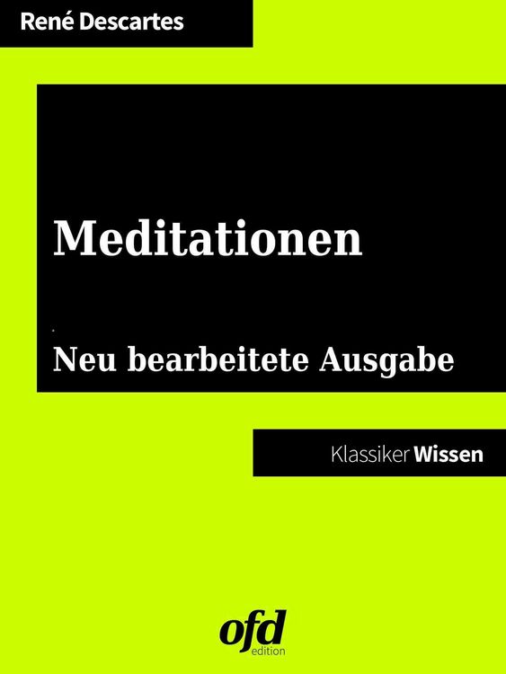 Produktbild: Meditationen