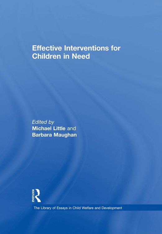 Produktbild: Effective Interventions for Children in Need