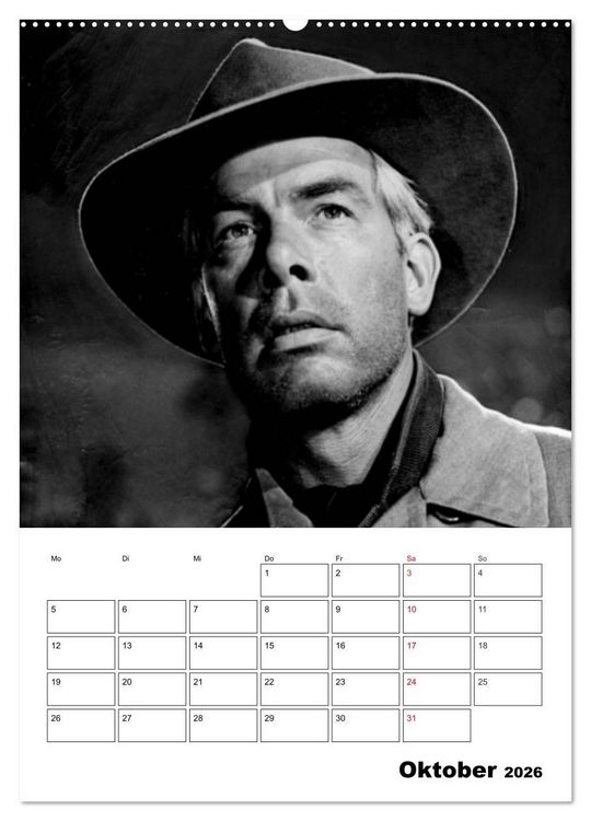 Produktbild: Leinwandhelden. Unvergessene Filmstars (hochwertiger Premium Wandkalender 2026 DIN A2 hoch), Kunstdruck in Hochglanz