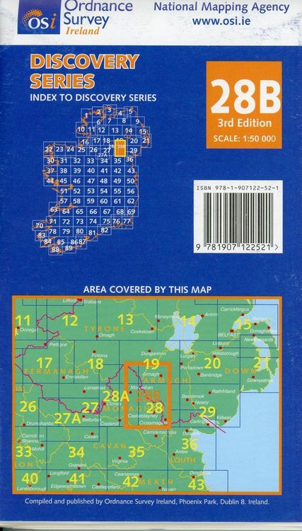 Produktbild: Eire Blatt 28B 1:50 000